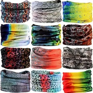 DEMIL Multifunctional Sports Stretchable Seamless Casual Headband Sweatband Magic Camo Scarf Balaclava Headwear Head Wrap