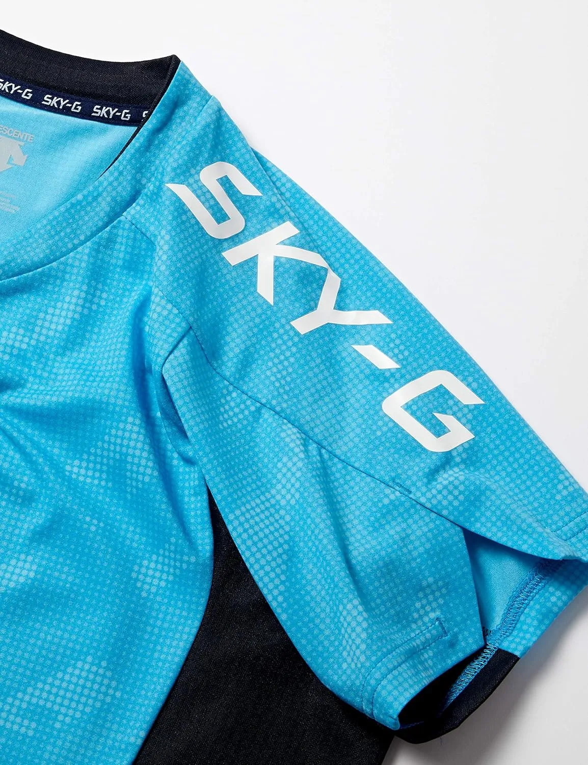 Descente DVB-5928 Short Sleeve Practice Shirt, Sweat Absorbent, Quick Drying, Stretchable, UPF 15