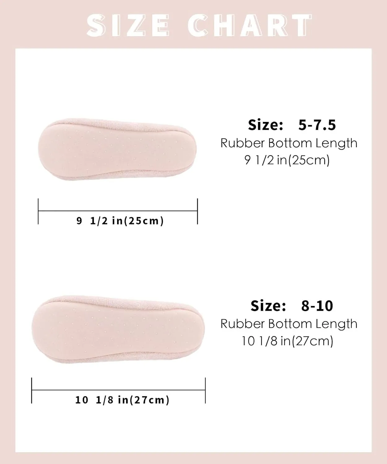 DICUIRD Women's Ballerina Slippers Lightweight House Slippers with Stretchable Heel Design