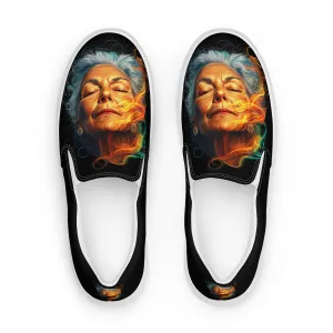 Divine Glow Women’s slip-on canvas shoes