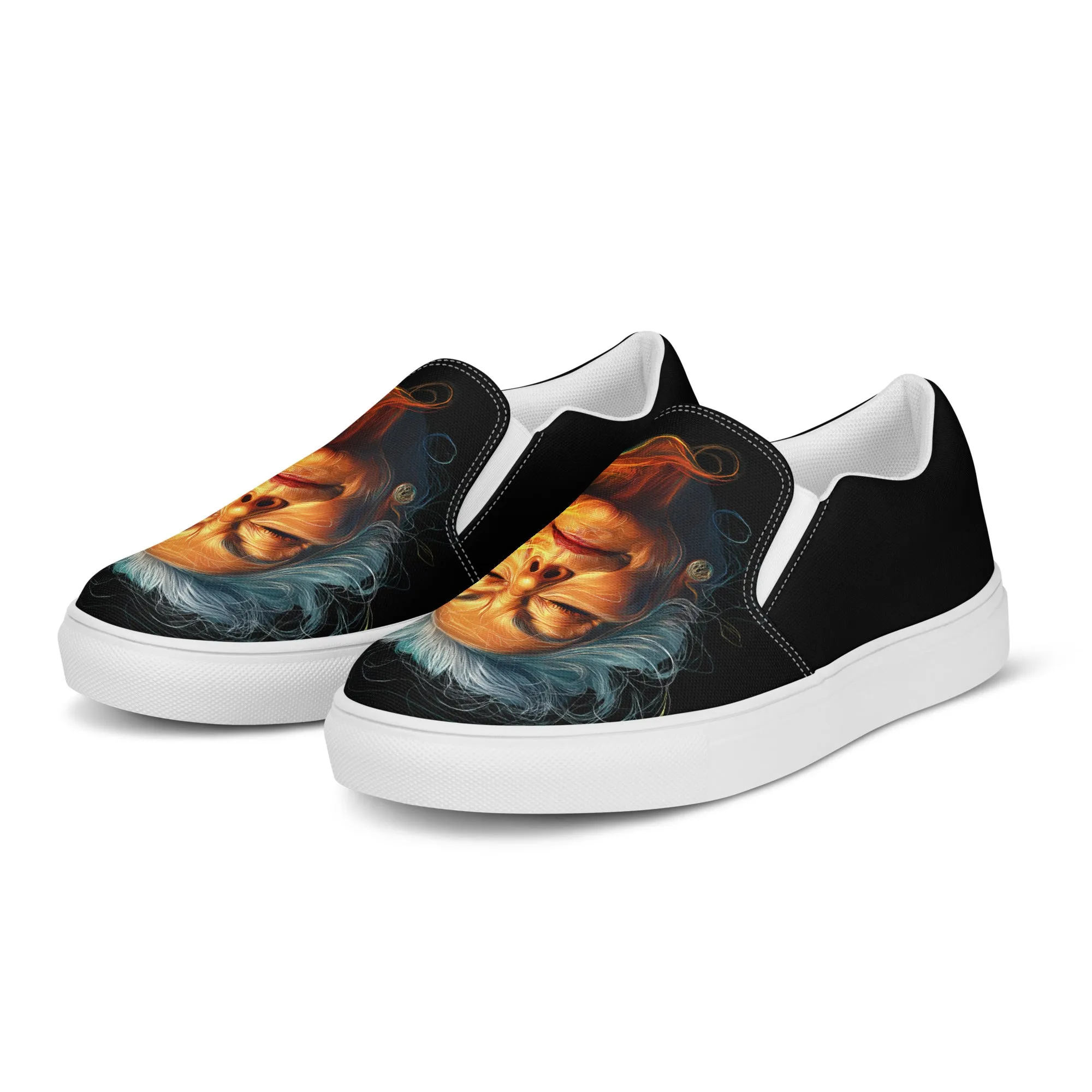 Divine Glow Women’s slip-on canvas shoes