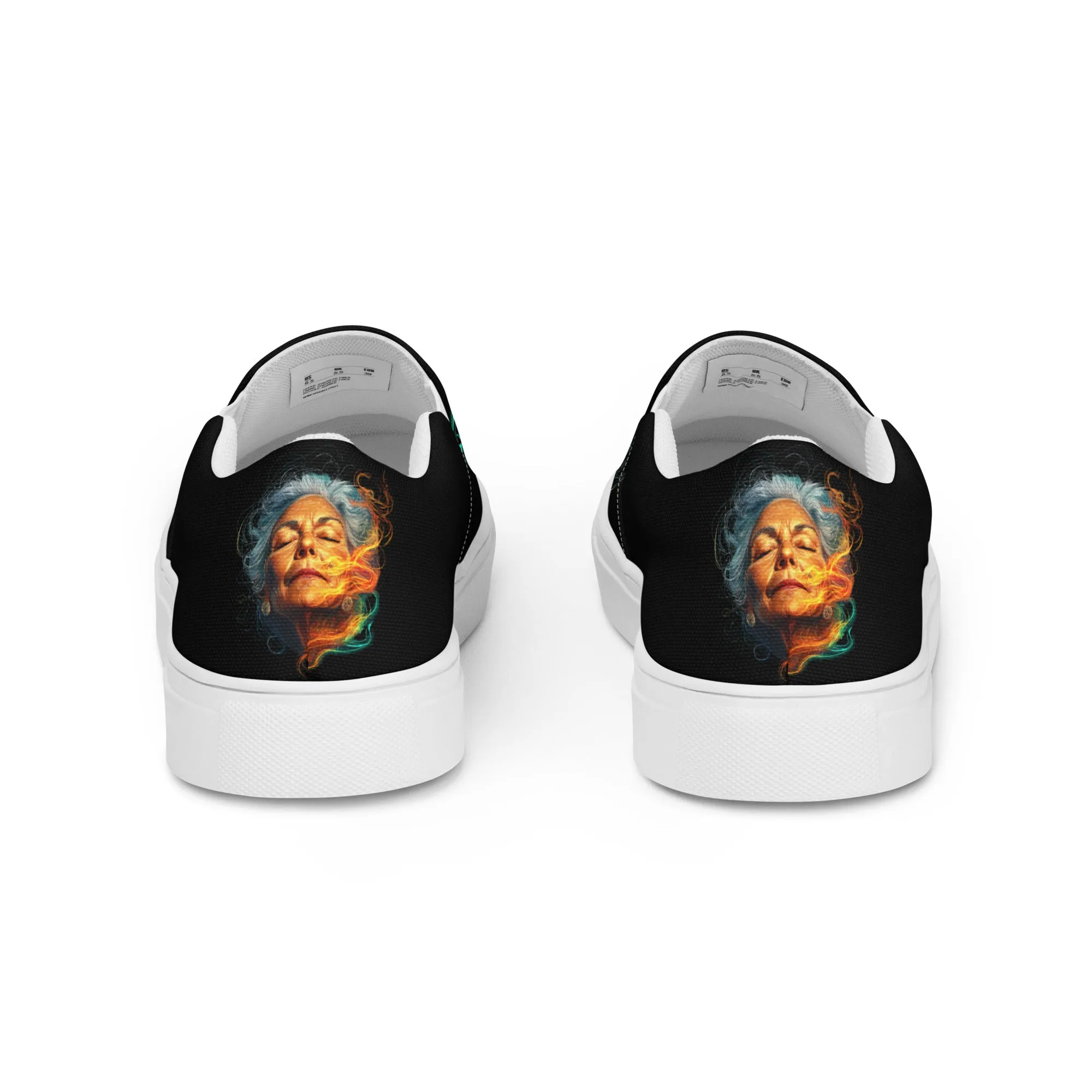 Divine Glow Women’s slip-on canvas shoes