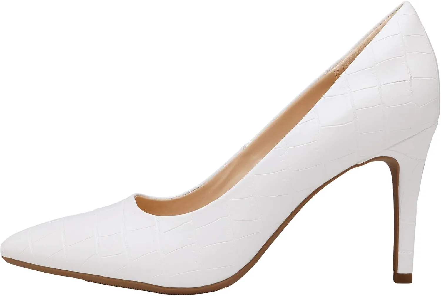 DREAM PAIRS Women's High Stiletto Heels Pointed Toe Pumps Shoes