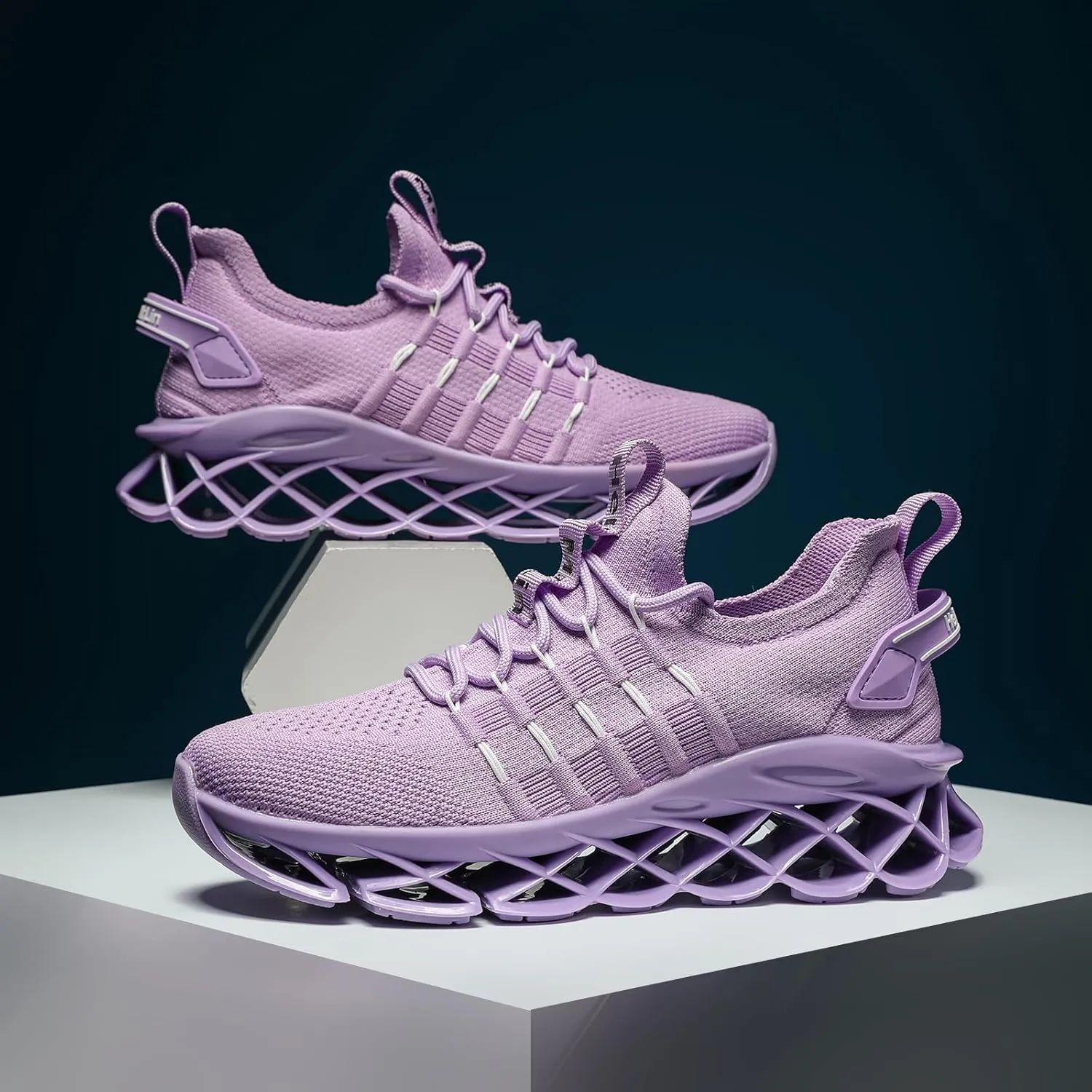 DUDHUH Women's Fashion Sneakers Womens Shoes Slip On Work Casual Comfortable Gym Walking Shoes for Women