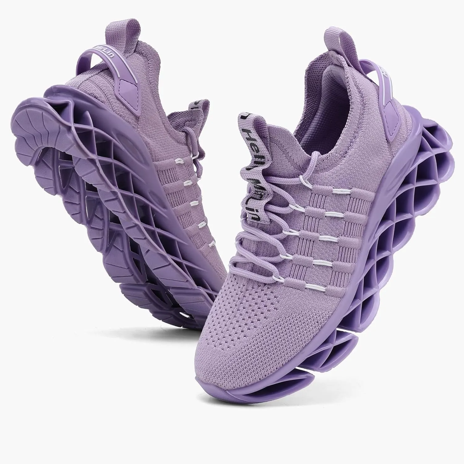 DUDHUH Women's Fashion Sneakers Womens Shoes Slip On Work Casual Comfortable Gym Walking Shoes for Women