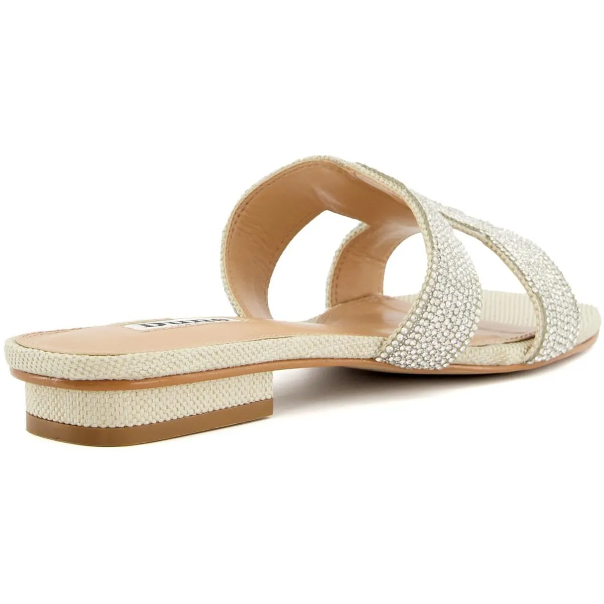 Dune Loupe Sandal Silver