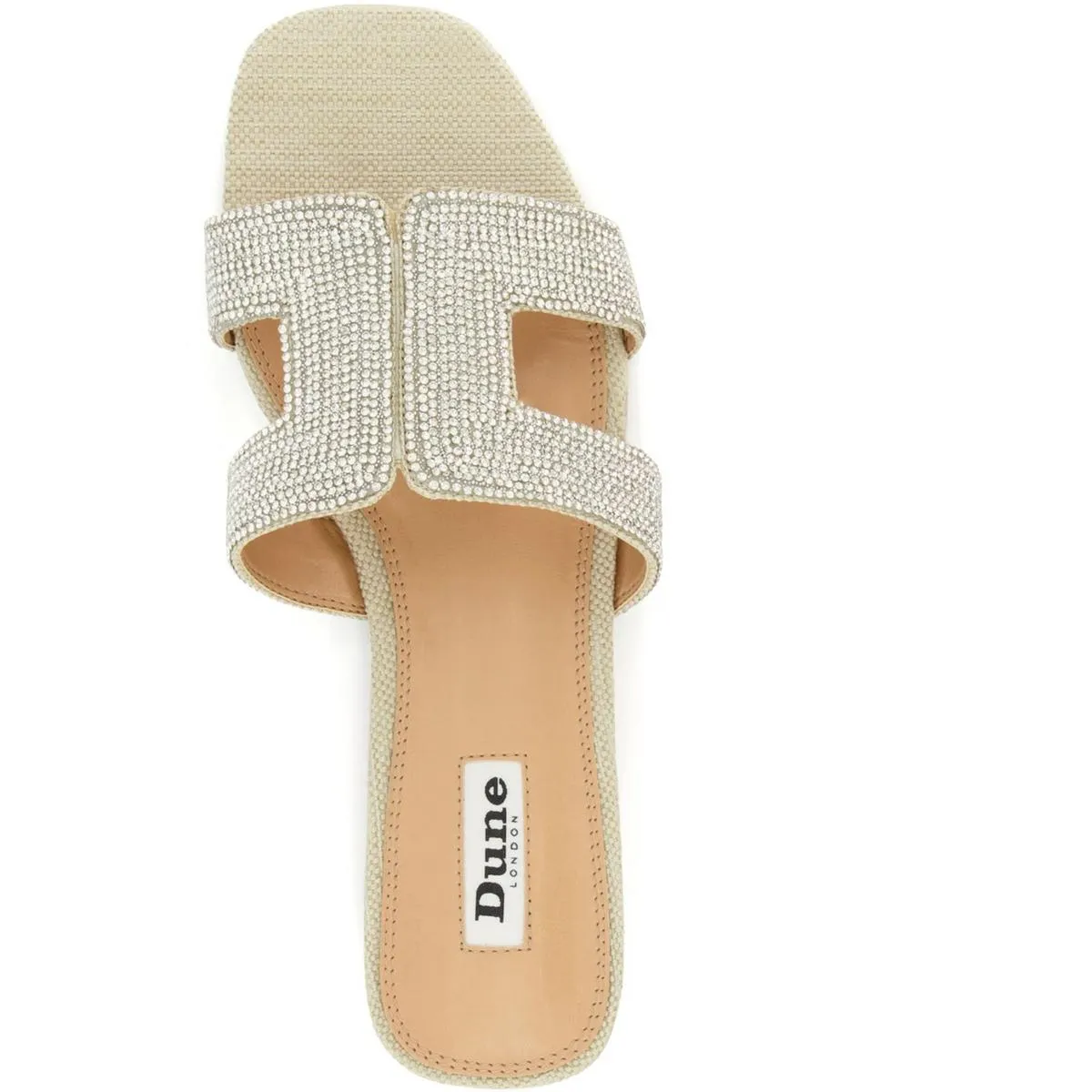 Dune Loupe Sandal Silver