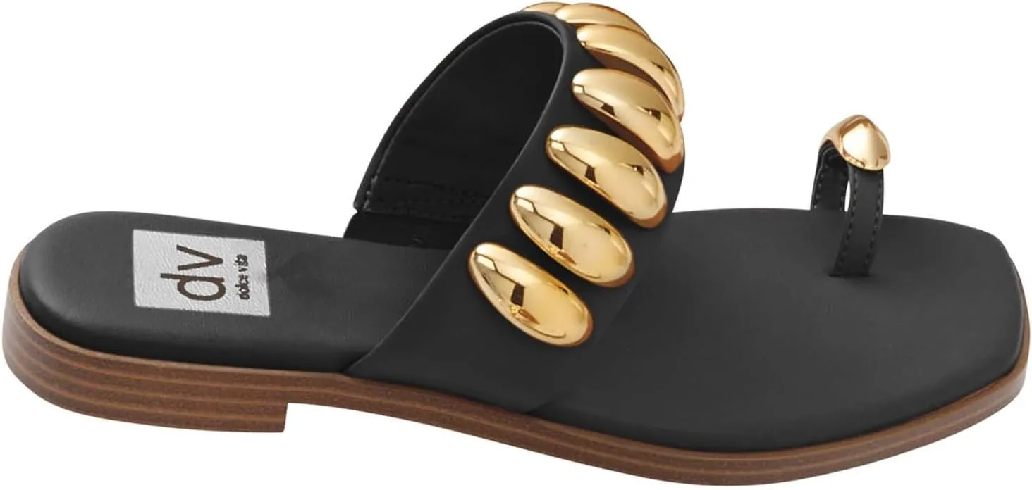 DV by Dolce Vita Moon Women's Sandal, 8 B(M) US, Black