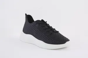 ECCO - 825253 01001 THERAP-MOCK LACE SLIP-ON SHOE - BLACK