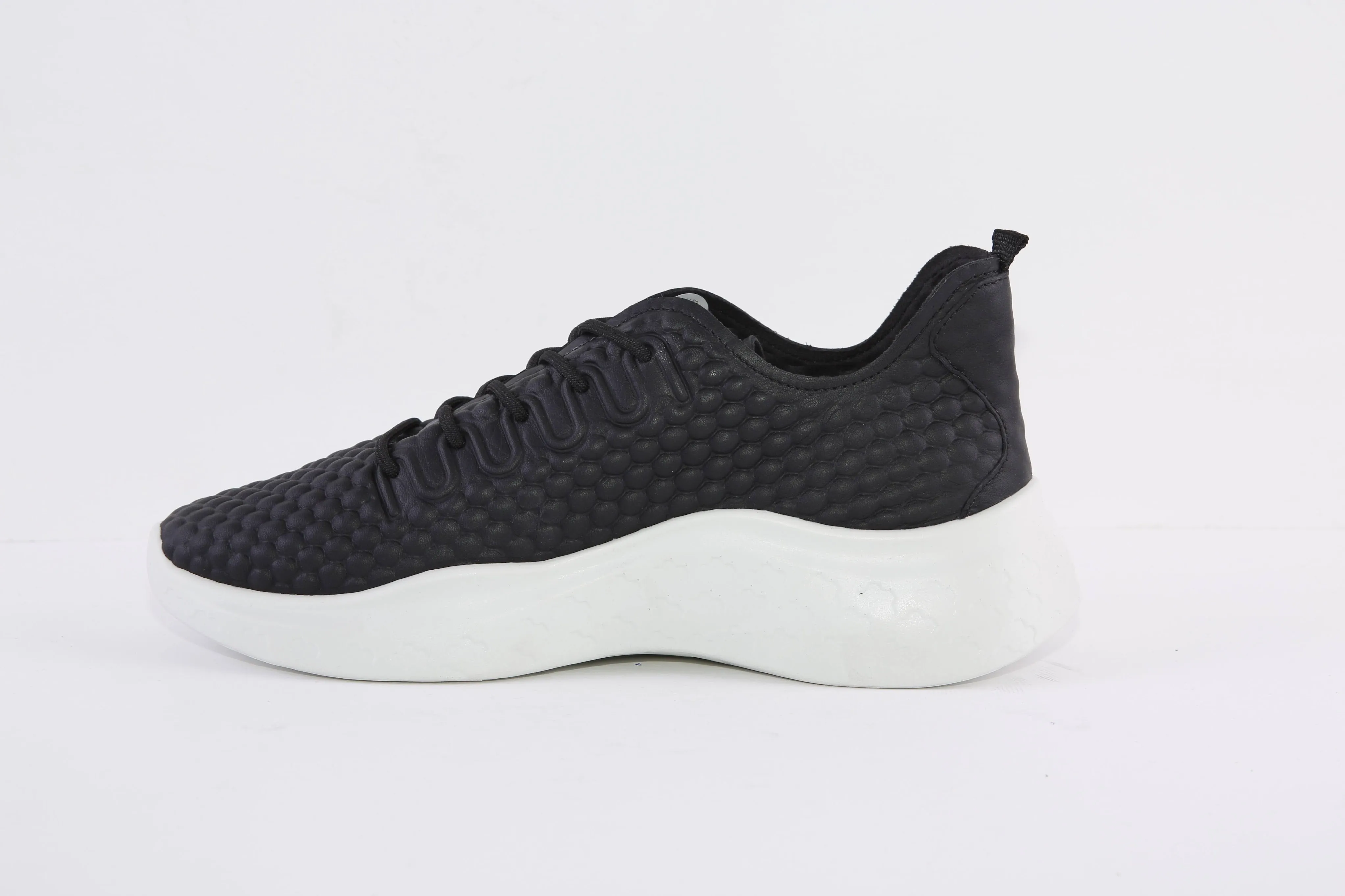 ECCO - 825253 01001 THERAP-MOCK LACE SLIP-ON SHOE - BLACK