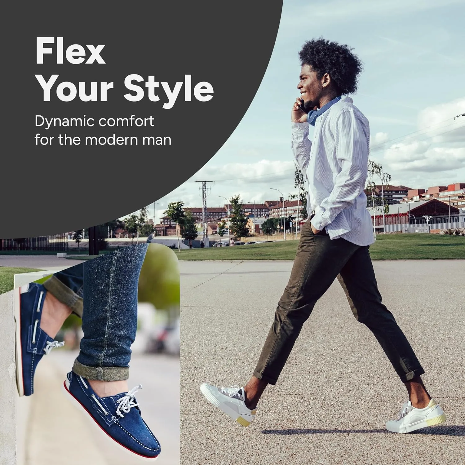 Eedor No Show Socks Men - Non Slip, Invisible & Low Cut Ankle - Casual & Formal Socks for Men - Soft & Stretchable Cotton