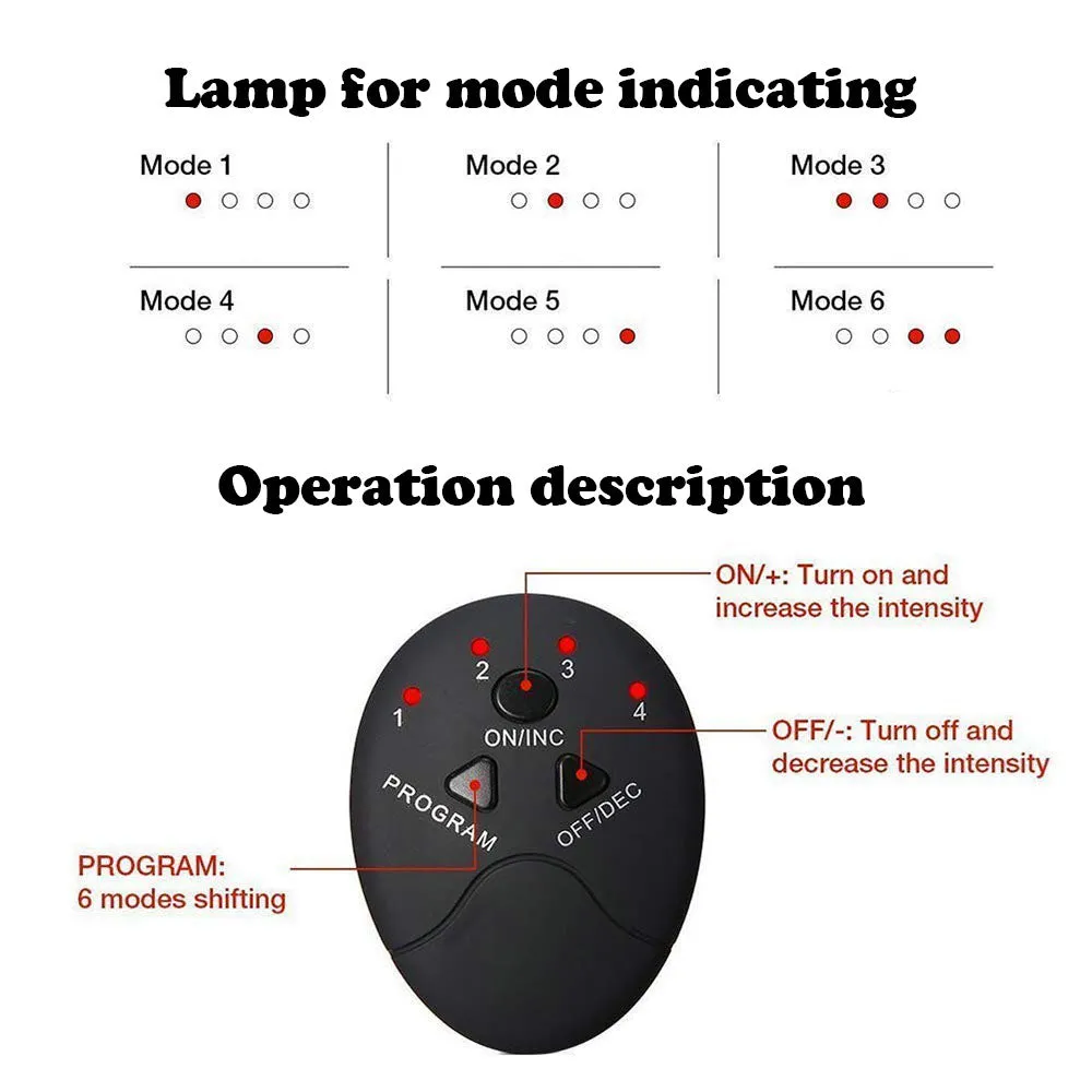 Electrical Muscle Stimulation Bodybuilding Device
