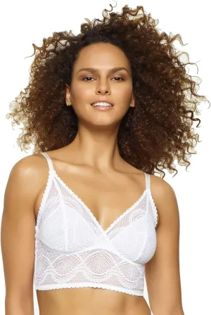 Felina Finesse Cami Bralette - Stretchy Lace Bralettes for Women - Sexy and Comfortable