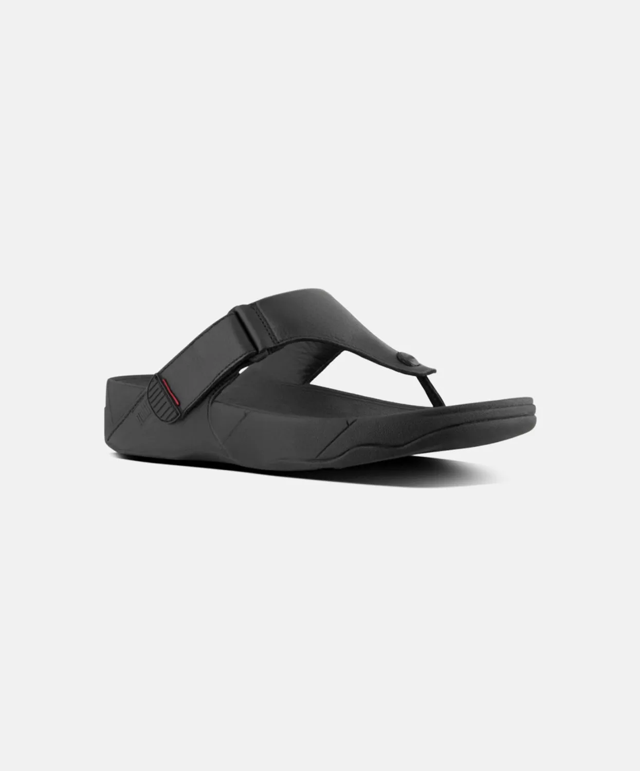 FitFlop Trakk II Toe-Post All Black Mens Sandals