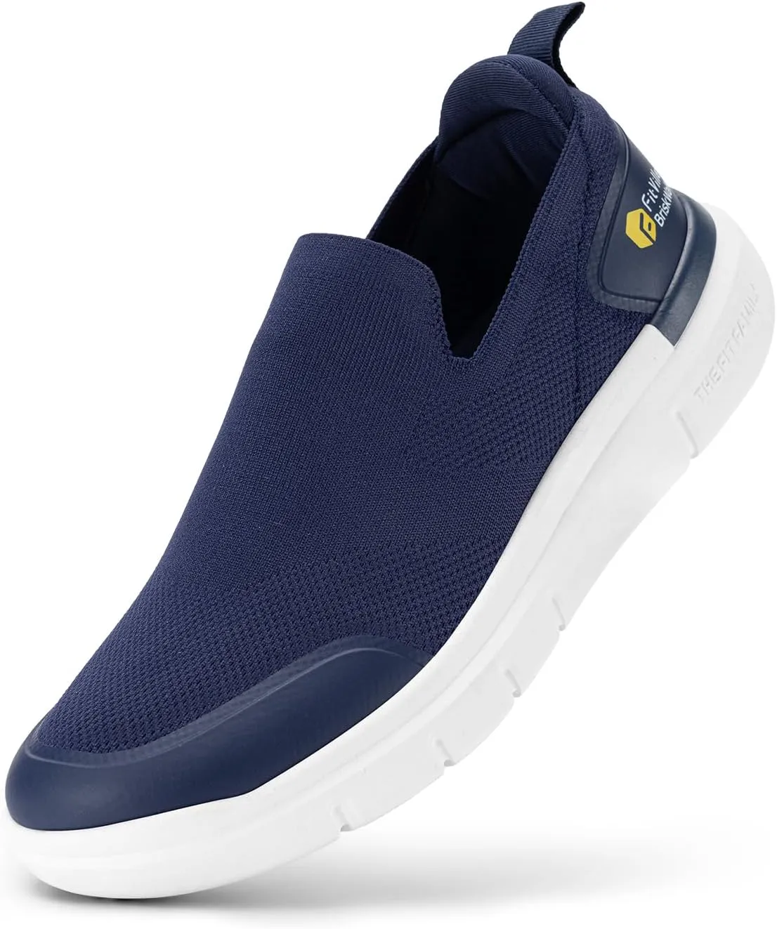FitVille Plantar Fasciitis Shoes for Men Extra Wide Orthopedic Shoes for Foot Pain Relief - BriskWalk