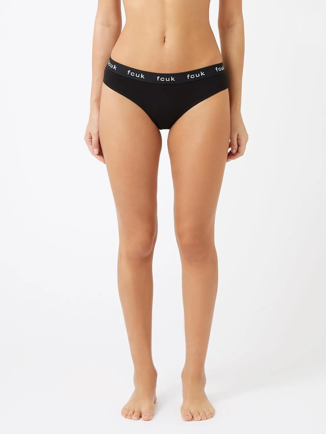 French Connection Women’s Underwear Briefs – Pack of 5, 7 – Cotton Underwear For Women – Soft and Stretchable