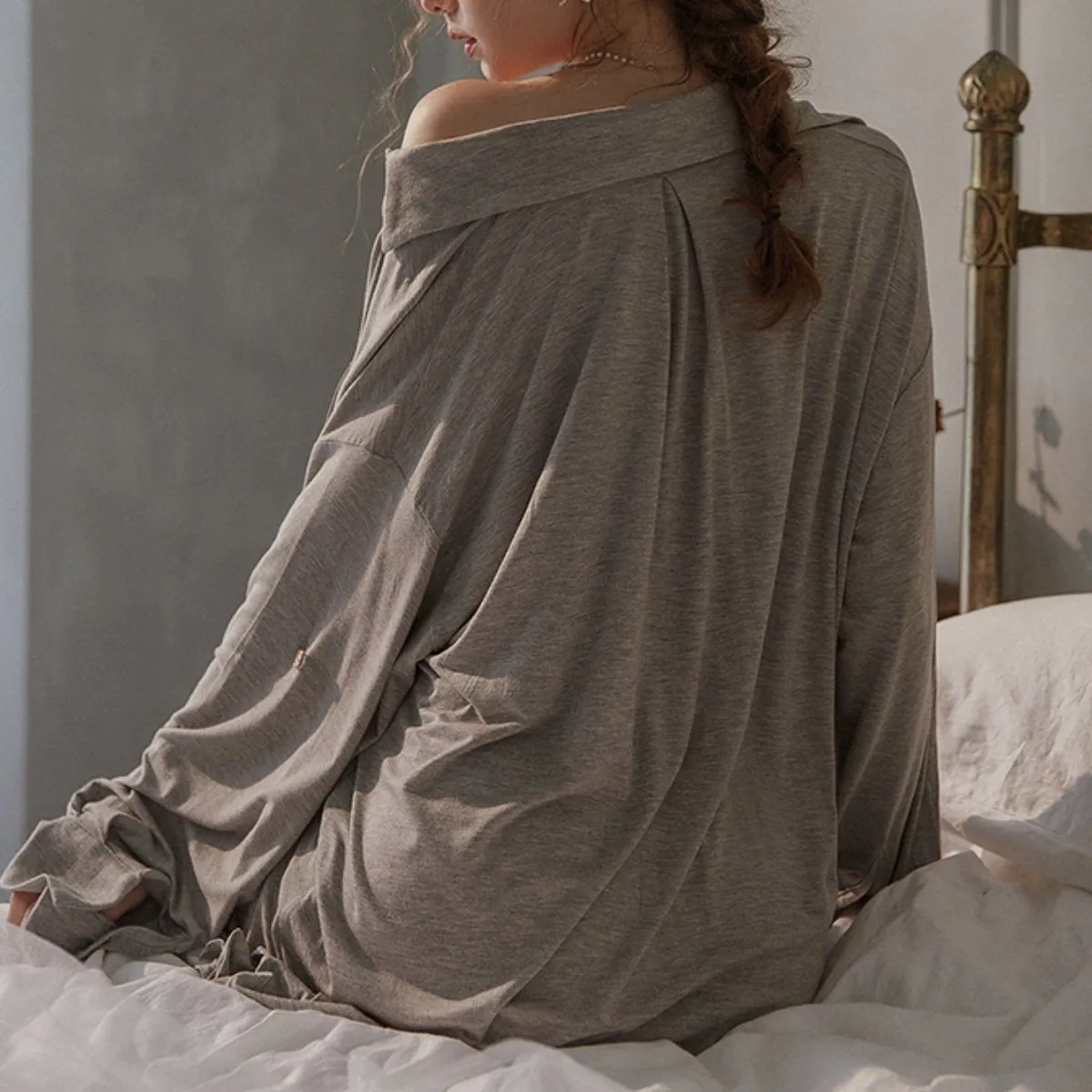 Fyr boyfriend shirt modal cotton slip