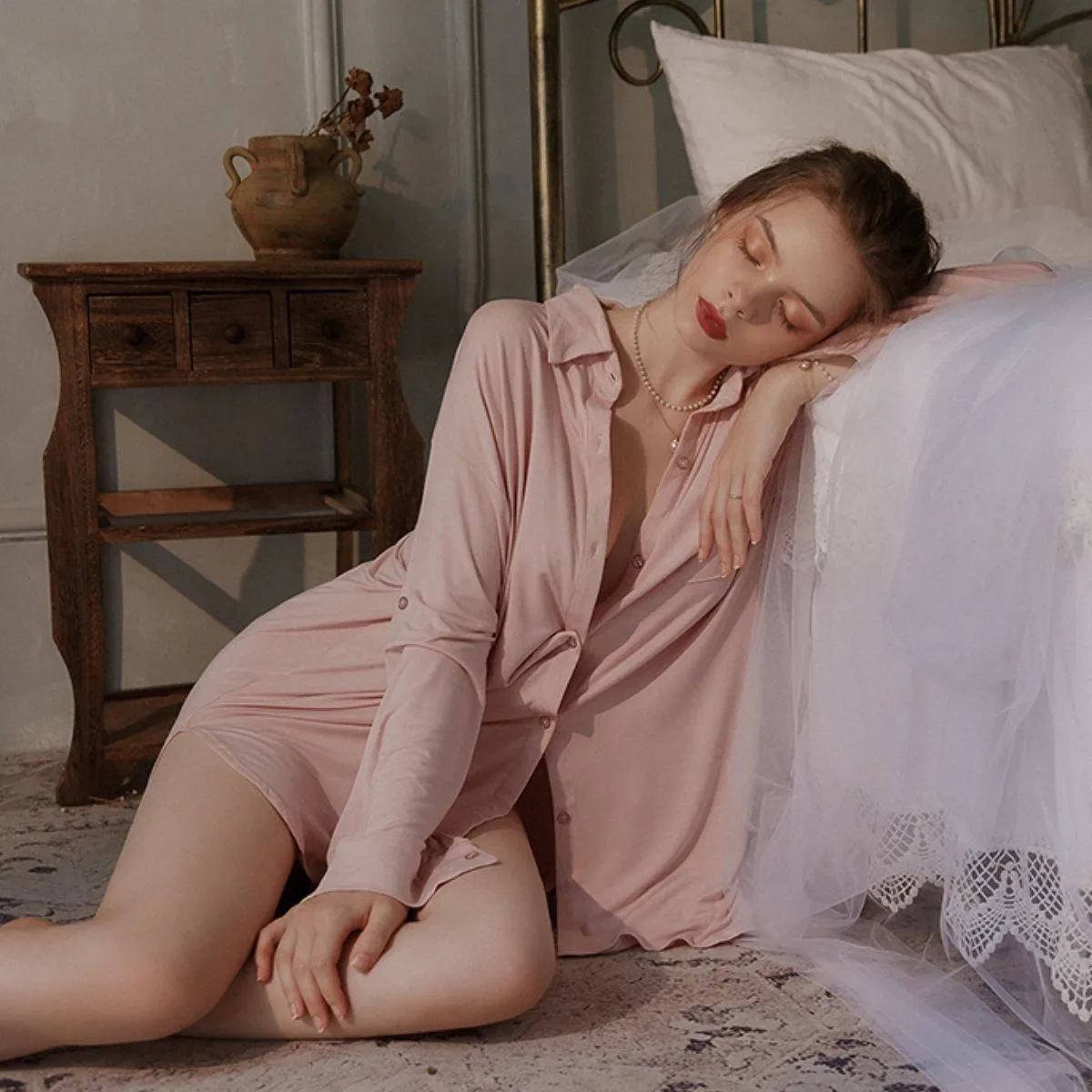 Fyr boyfriend shirt modal cotton slip