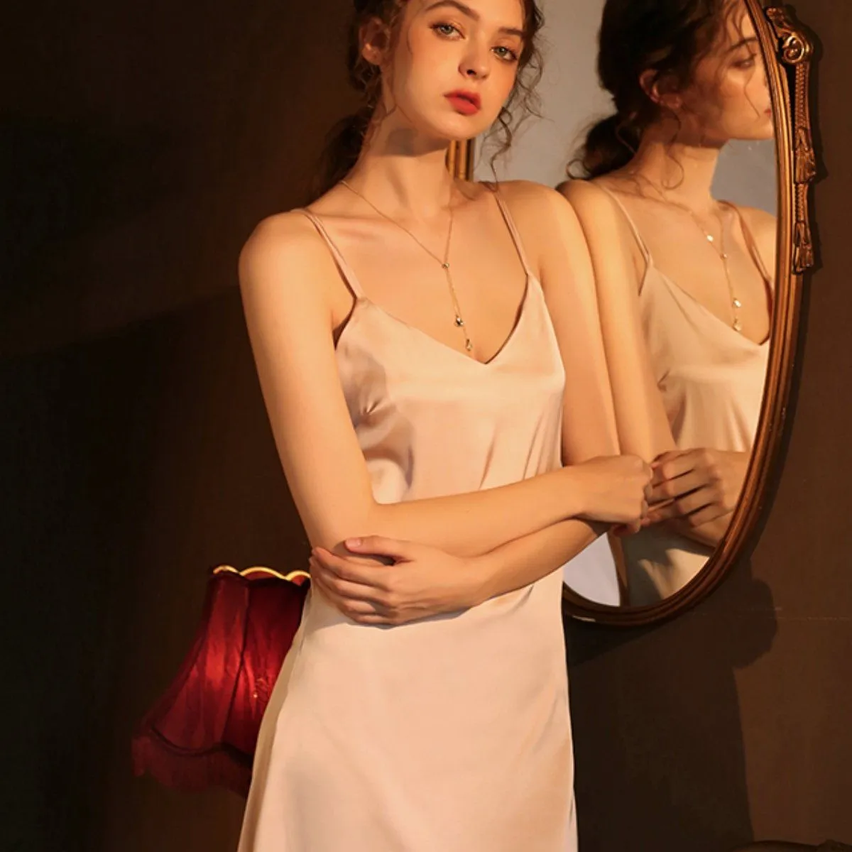 Gabrielle satin slip