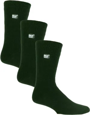 Heat Holders Lite - 3 Pairs Winter Thermal Socks for Men | Thin & Warm Socks