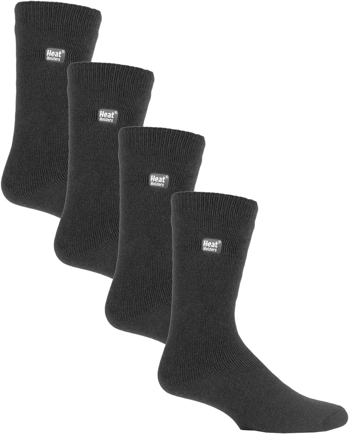 Heat Holders Ultra Lite - 4 Pairs Thermal Winter Socks for Men | Ultra Thin Warm Socks