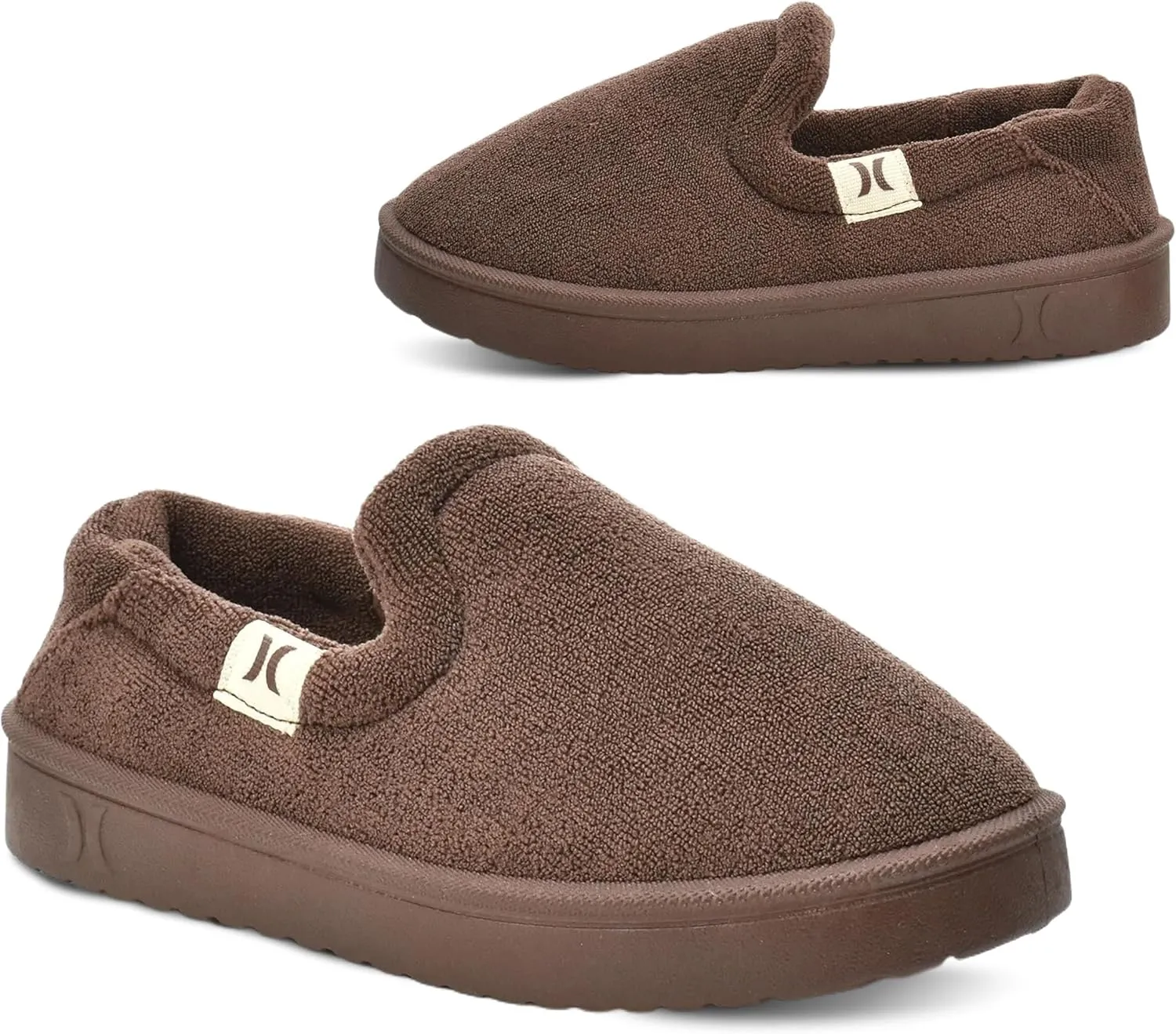 Hurley Kids Slippers Comfortable and Easy Slip-On Style for Little and Big Kids, Versatile Wear for Indoor & Outdoor Adventures, Terrie