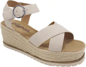 Jellypop Women's Cameo Espadrille Wedge Sandals