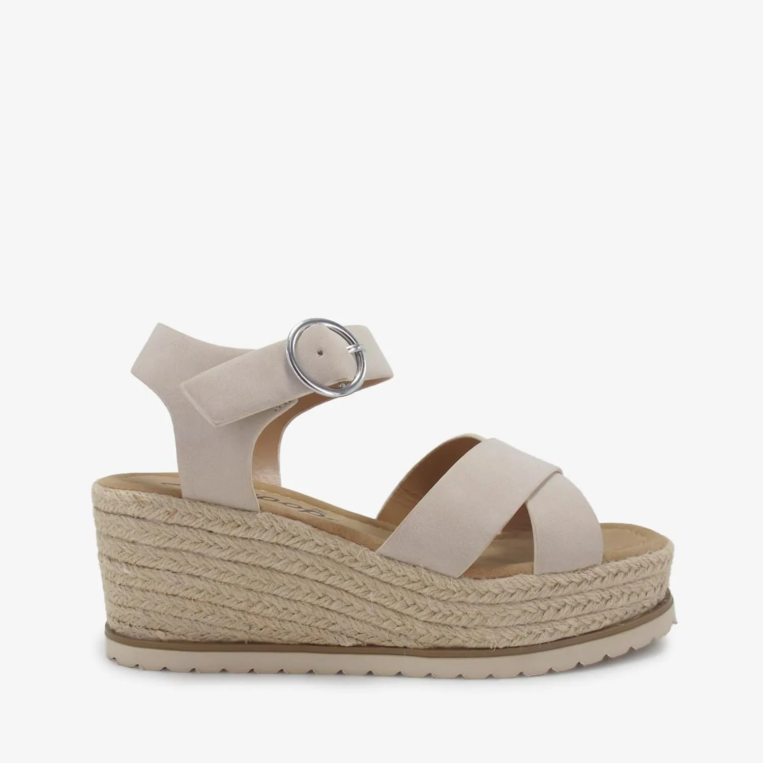 Jellypop Women's Cameo Espadrille Wedge Sandals