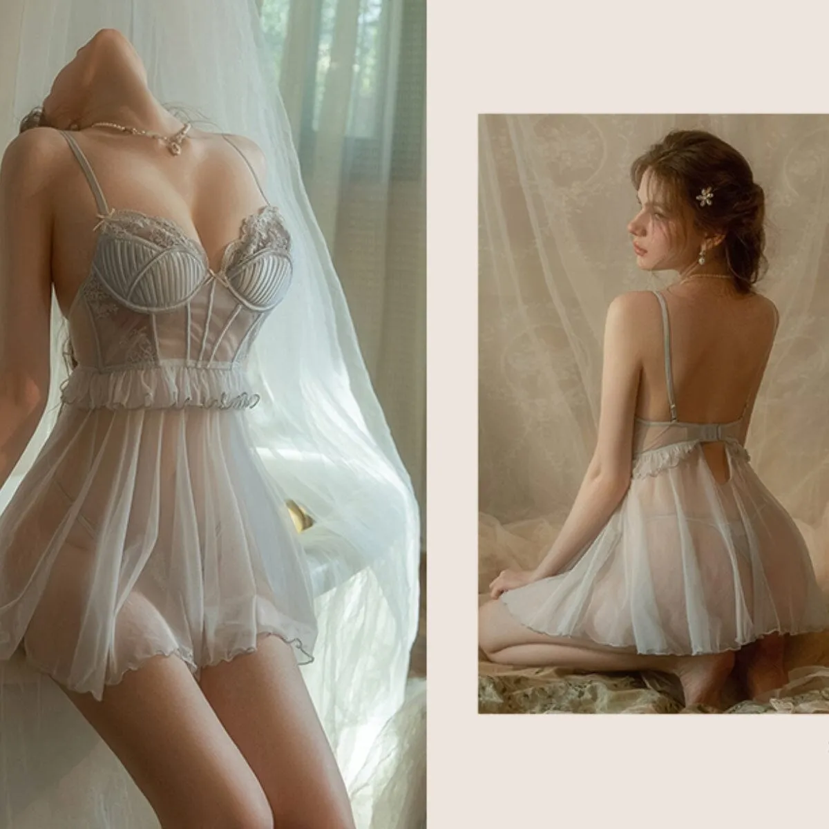 Joni mesh slip set