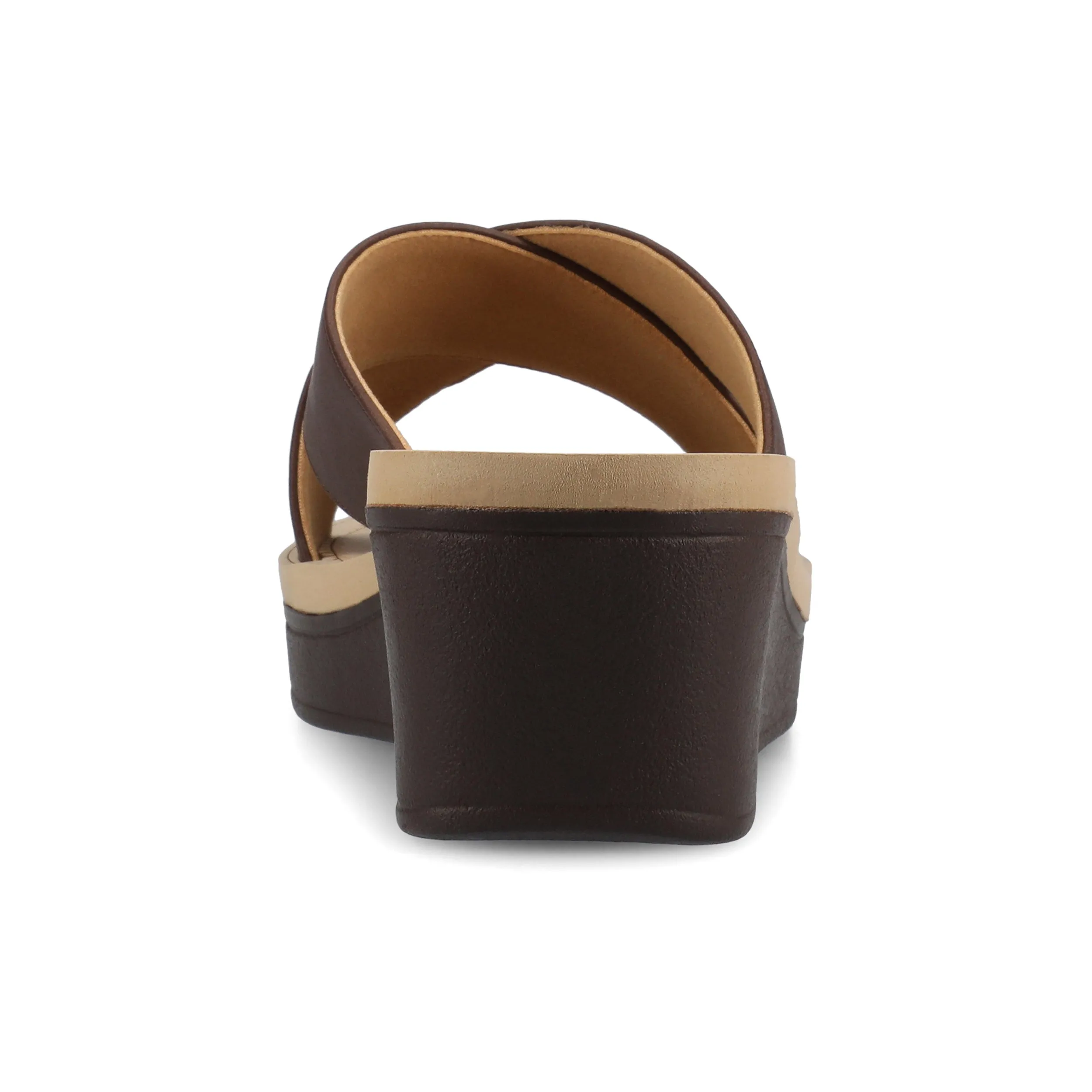 Journee Women's Biara Platform Wedge Sandals