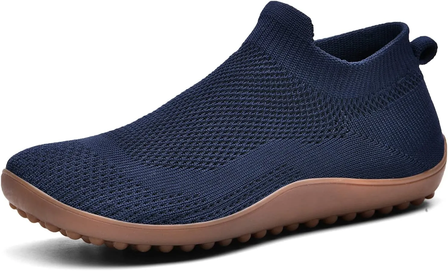 KBZone Womens Slip on Minimalist Barefoot Sock Shoes for Women Comfortable Foot Shape Walking Shoes