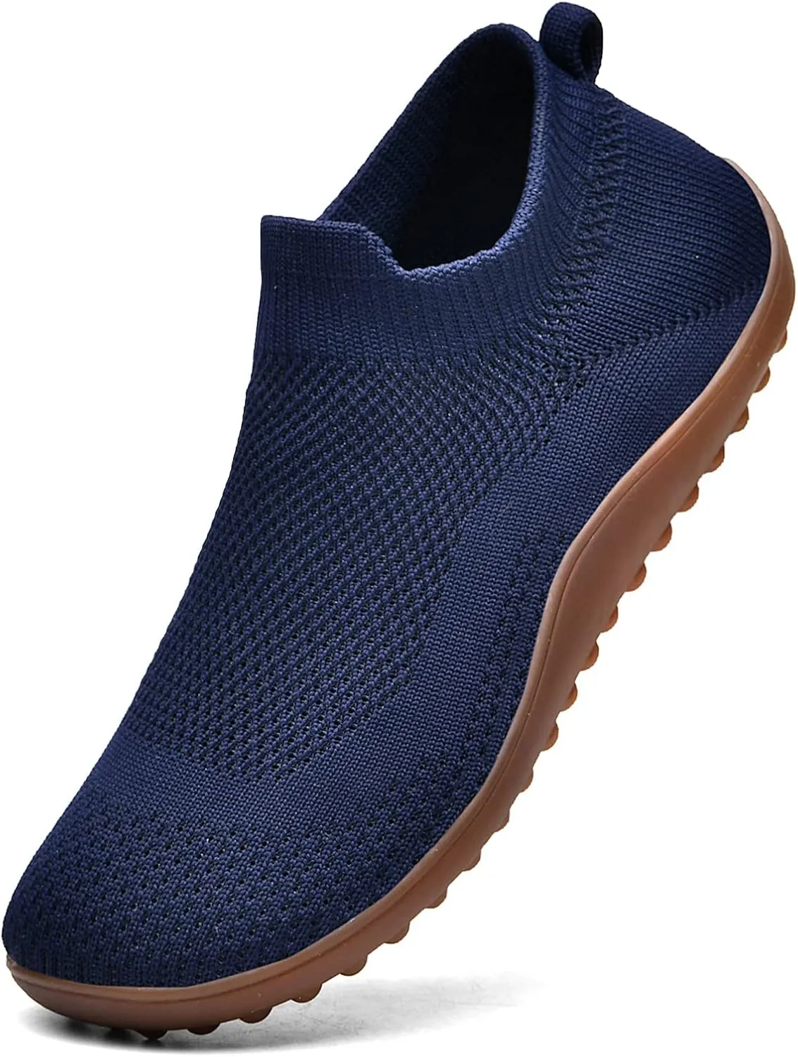 KBZone Womens Slip on Minimalist Barefoot Sock Shoes for Women Comfortable Foot Shape Walking Shoes