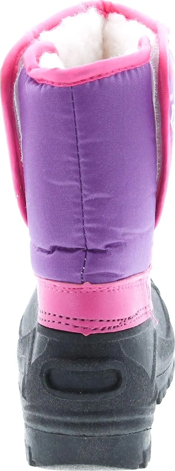 Kids Easy Slip On Waterproof Warm Winter Boots