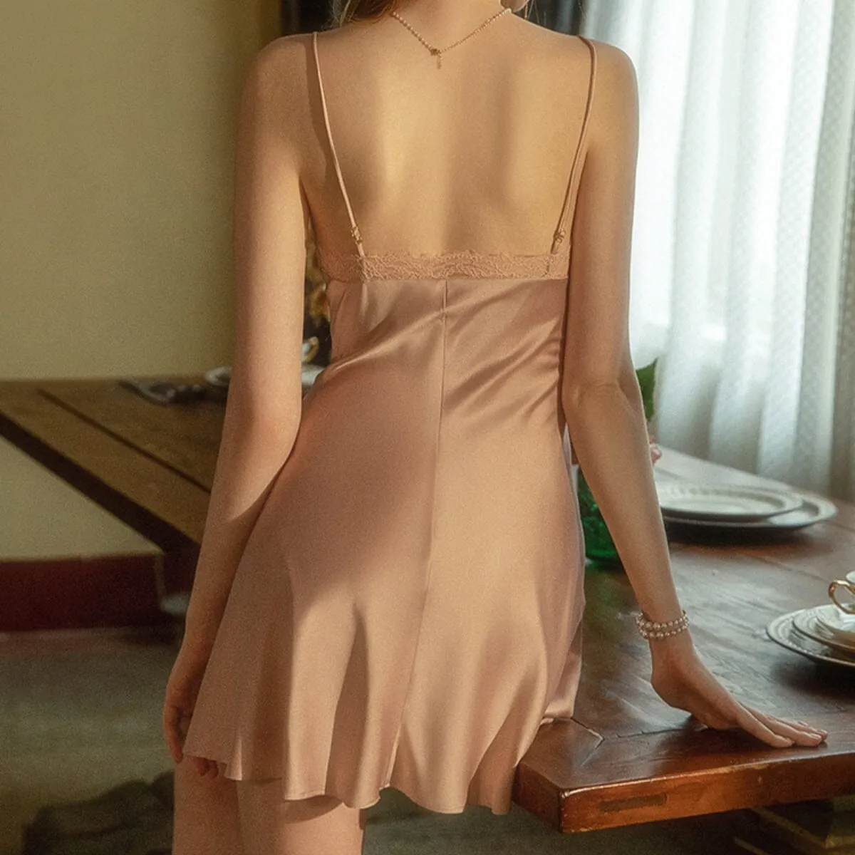 Kirsty satin slip