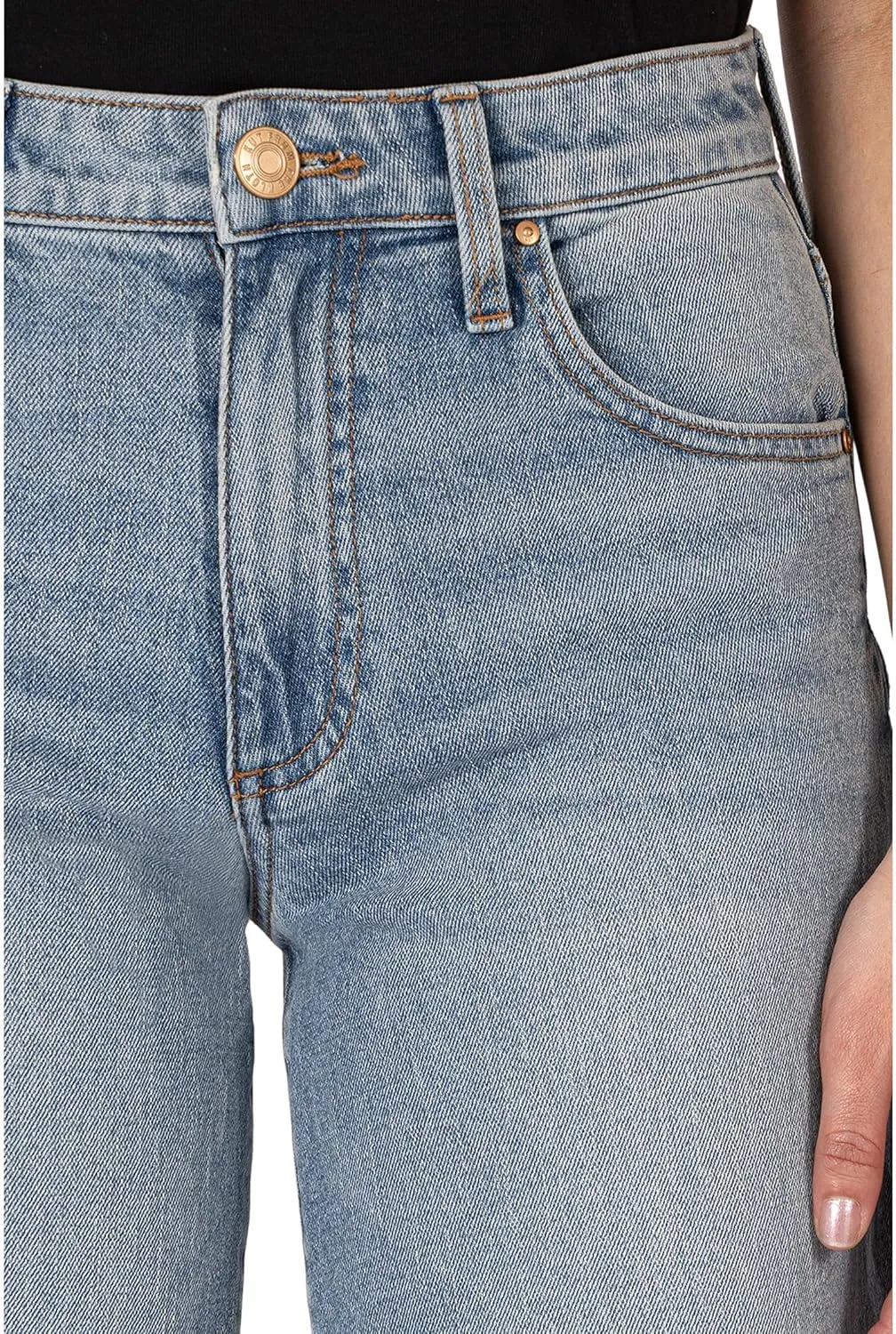KUT from the Kloth Women's Ashley High-Rise Slouchy Barrel Straight Leg in Decency