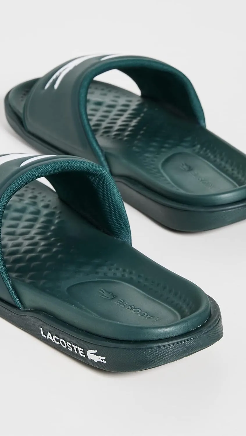 Lacoste Men's Croco Slide Sandal