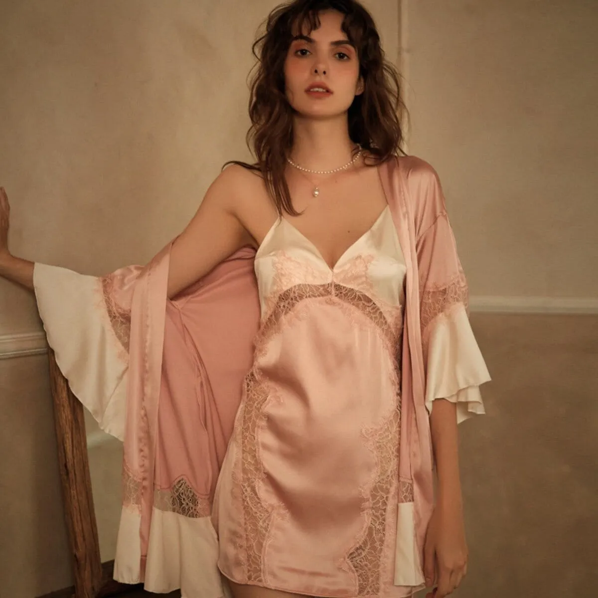 Leonida satin slip
