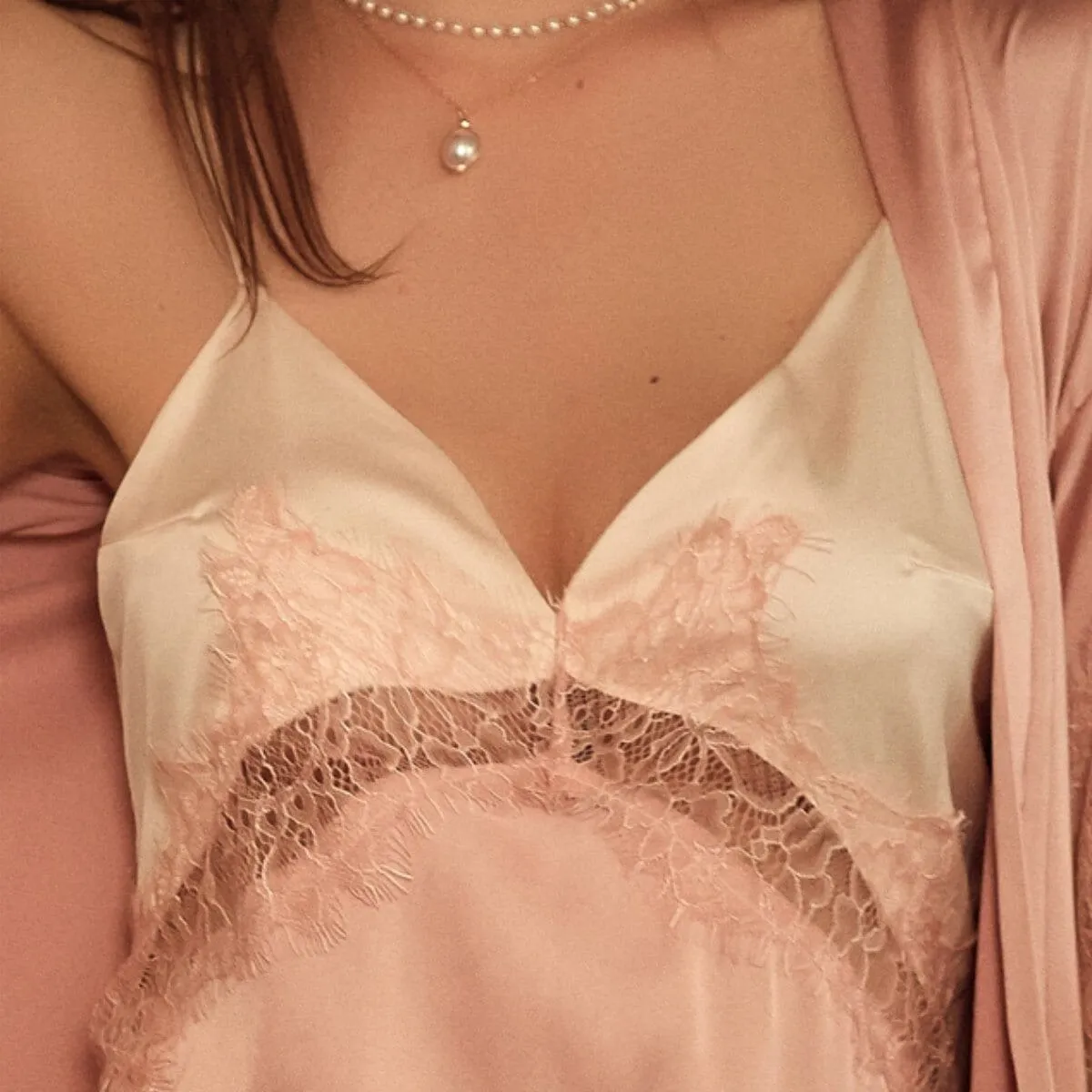 Leonida satin slip