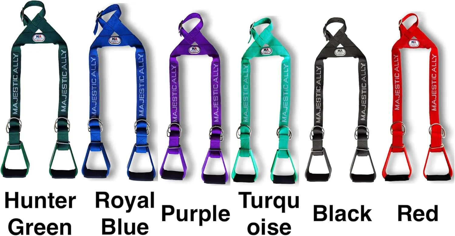 Majestic Ally Nylon Overlay Adjustable Heavy Duty Padded Youth Stirrup