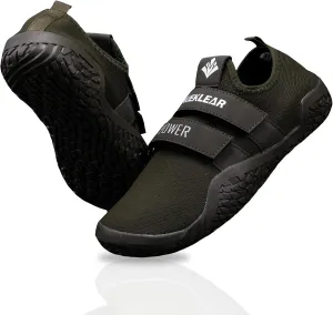 MANUEKLEAR Deadlift Shoes - Weight Lifting Shoes for Men Women - Weightlifting Squat Shoes Fitness Cross-Trainer Barefoot Gym Training Sneakers