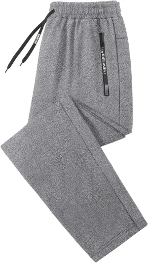 Men Cargo Combat Work Pant Sports Joggers Sweatpants Loose Fit Straight Leg Elastic Waist Chino Pants