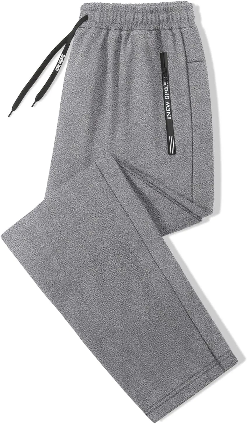 Men Cargo Combat Work Pant Sports Joggers Sweatpants Loose Fit Straight Leg Elastic Waist Chino Pants