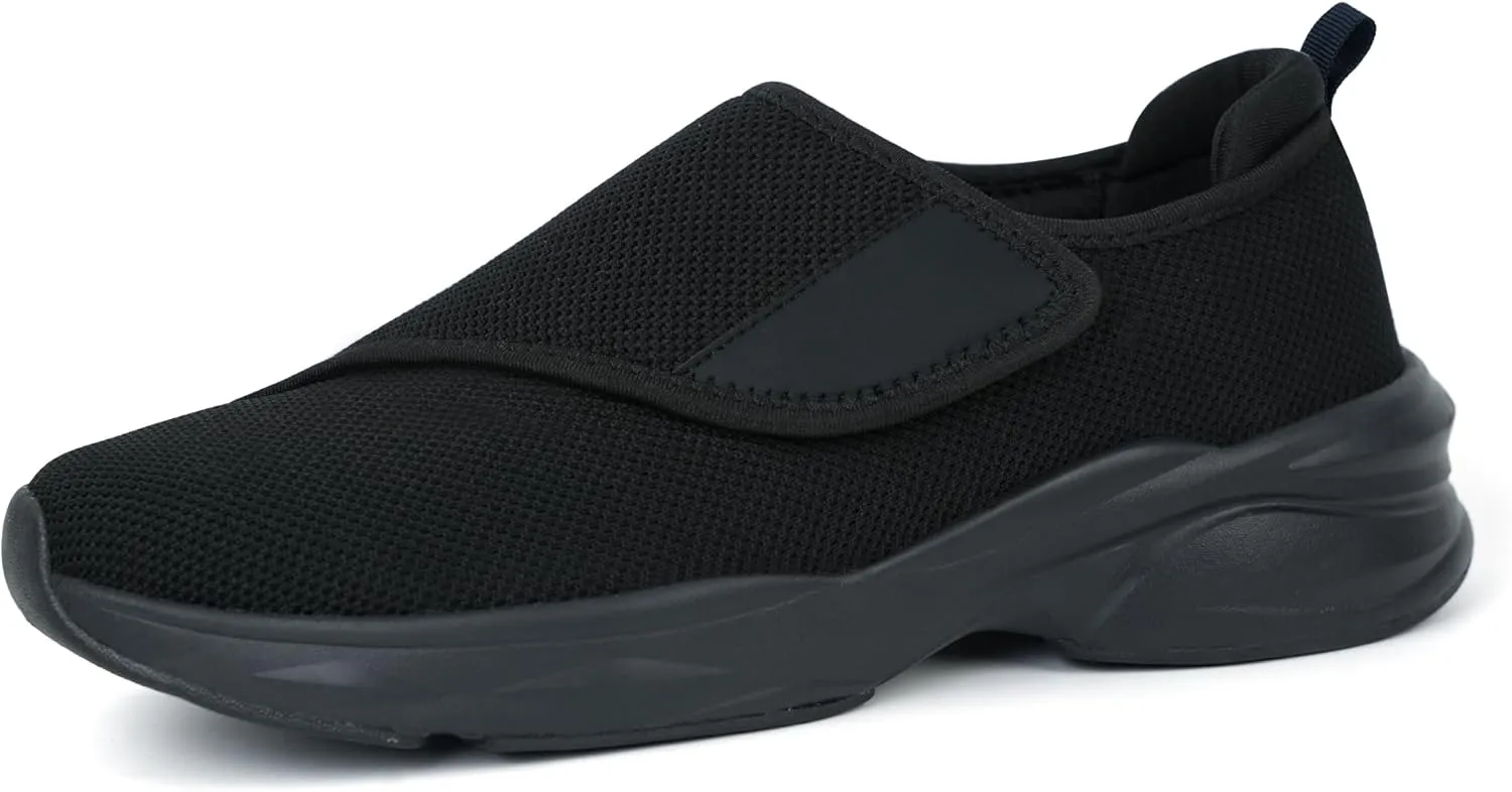 Men Orthopedic Diabetic Walking Shoes Edema Shoes for Swollen Feet
