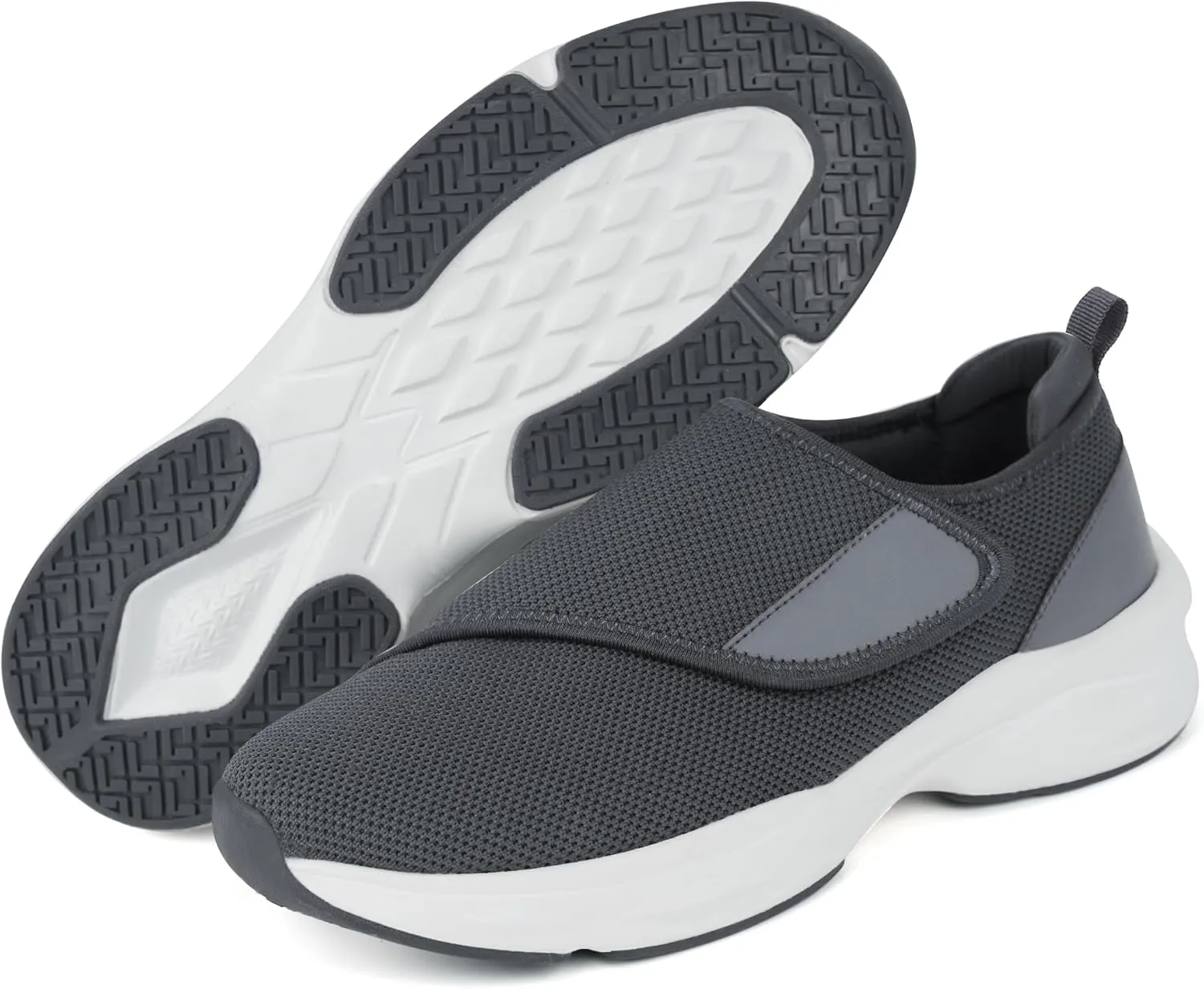 Men Orthopedic Diabetic Walking Shoes Edema Shoes for Swollen Feet