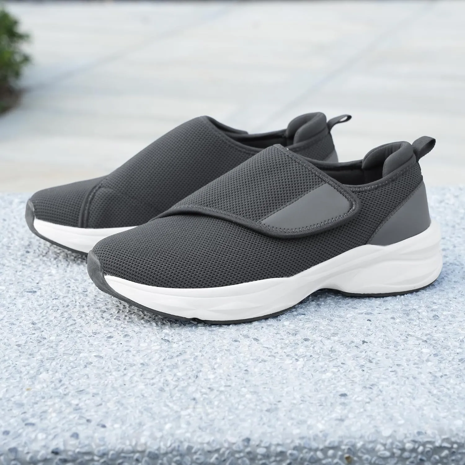 Men Orthopedic Diabetic Walking Shoes Edema Shoes for Swollen Feet