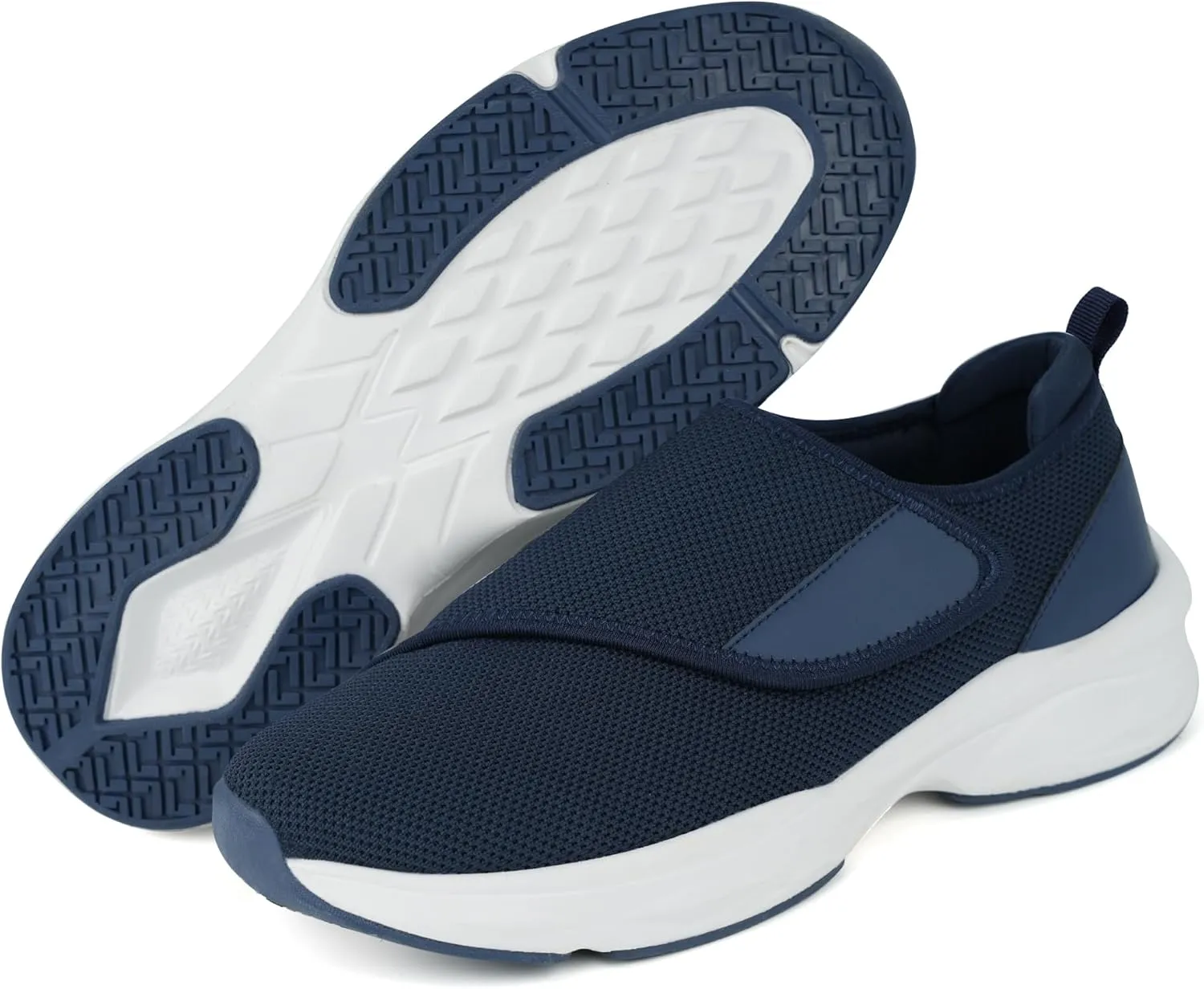 Men Orthopedic Diabetic Walking Shoes Edema Shoes for Swollen Feet