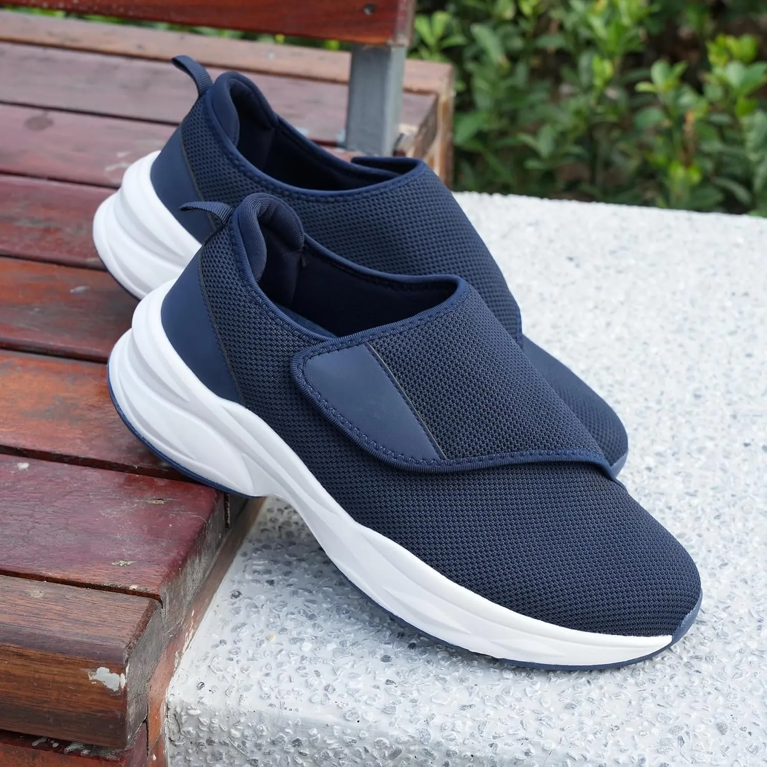 Men Orthopedic Diabetic Walking Shoes Edema Shoes for Swollen Feet