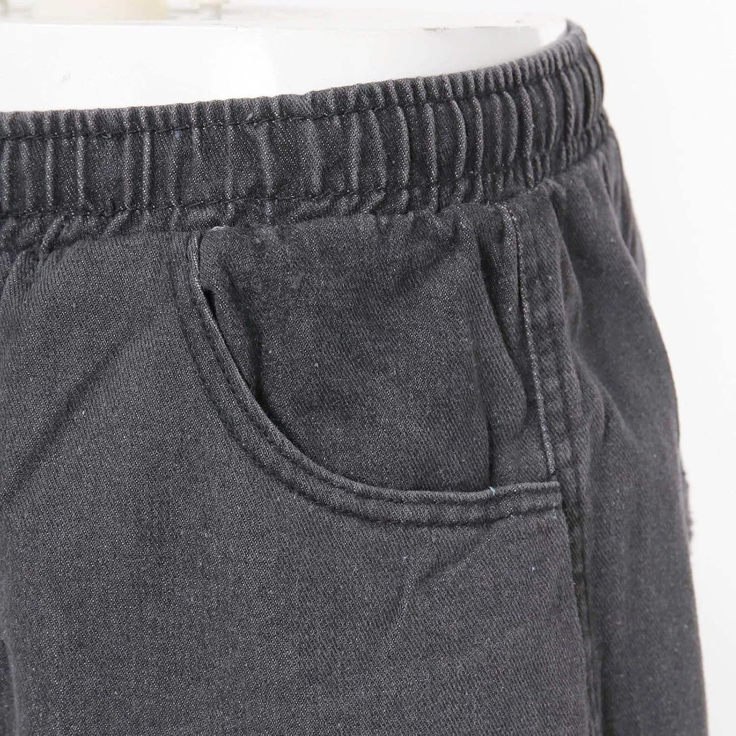 Men's Baggy Jean Shorts Loose Fit Mid Denim Shorts Summer Casual Aesthetic Pants Trendy Outfits