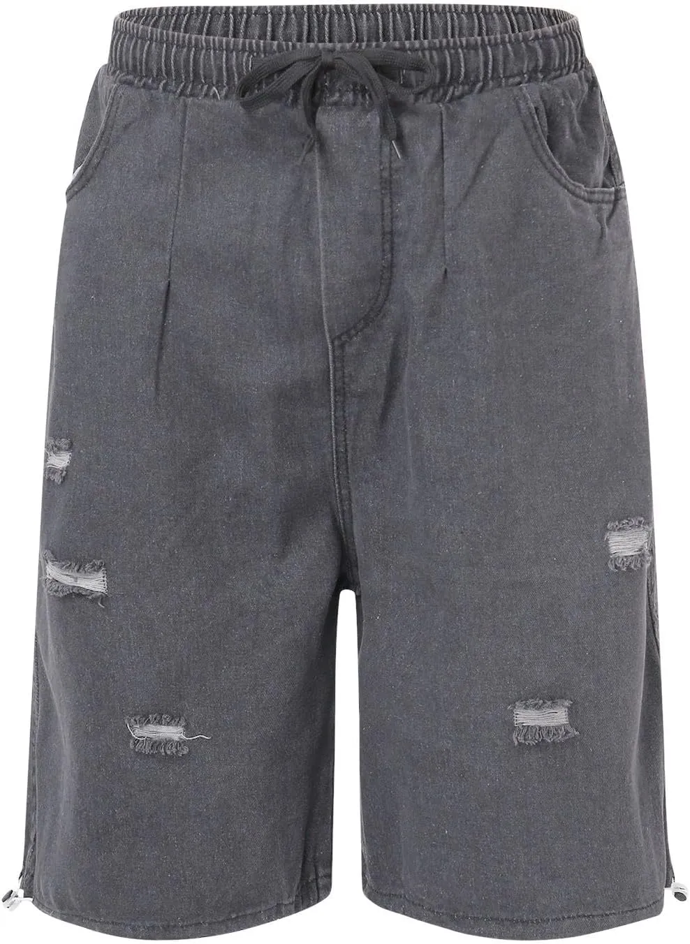 Men's Baggy Jean Shorts Loose Fit Mid Denim Shorts Summer Casual Aesthetic Pants Trendy Outfits