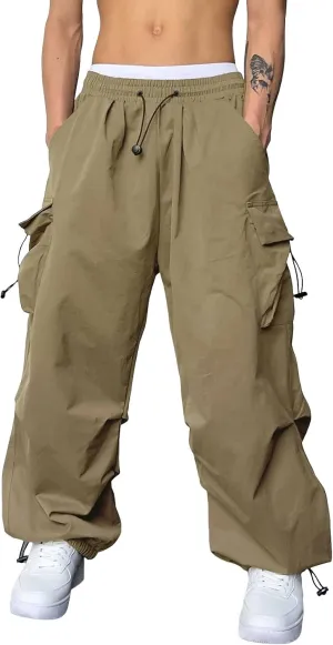 Mens Lightweight Jogging Pant Pockets Lounge Work Joggers Loose Fit Sport Casual Sweatpants Open Hem Pants